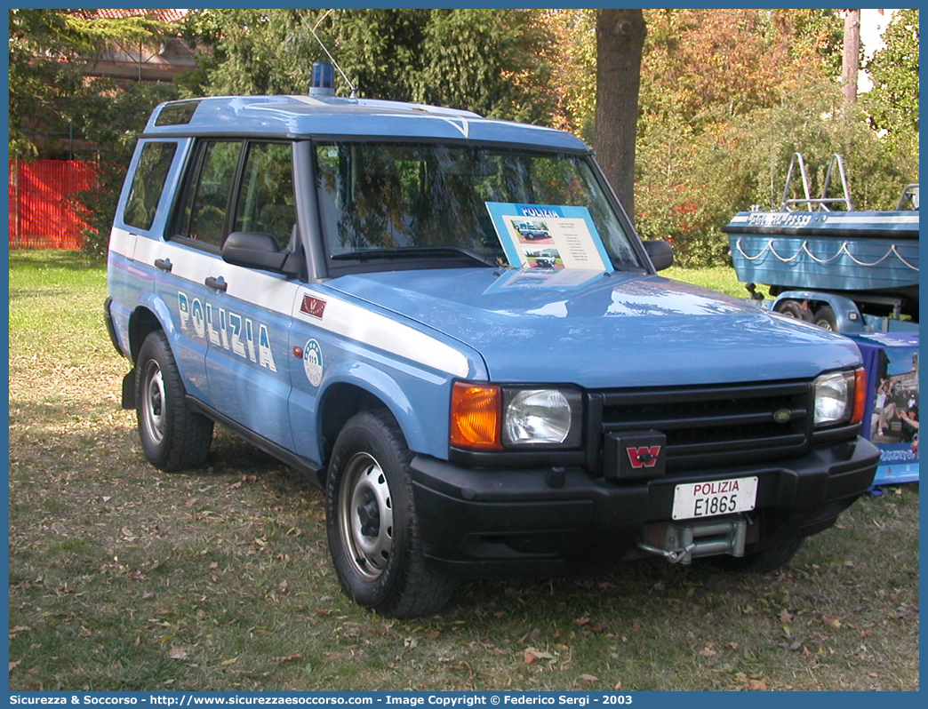 Land Rover Discovery II serie Polizia E1865 Album Foto