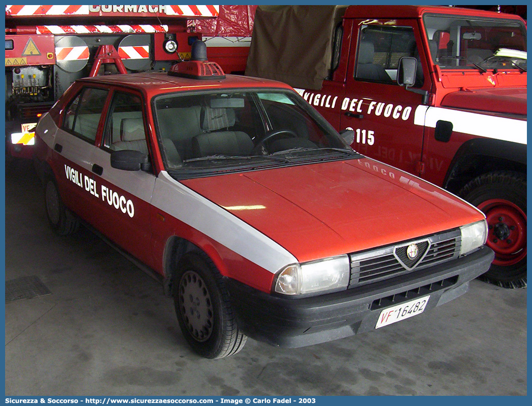 VF 16482
Corpo Nazionale Vigili del Fuoco
Alfa Romeo 33 I serie restyling
Parole chiave: VVF;V.V.F.;Corpo;Nazionale;Vigili;del;Fuoco;Alfa;Romeo;33