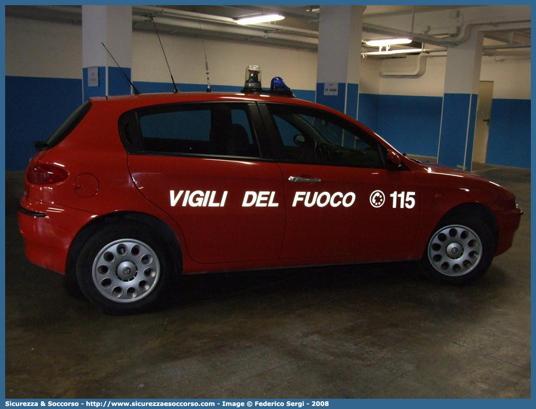 VF 22955
Corpo Nazionale Vigili del Fuoco
Alfa Romeo 147 I serie
Parole chiave: Corpo;Nazionale;Vigili del Fuoco;Vigili;Fuoco;Alfa;Romeo;147