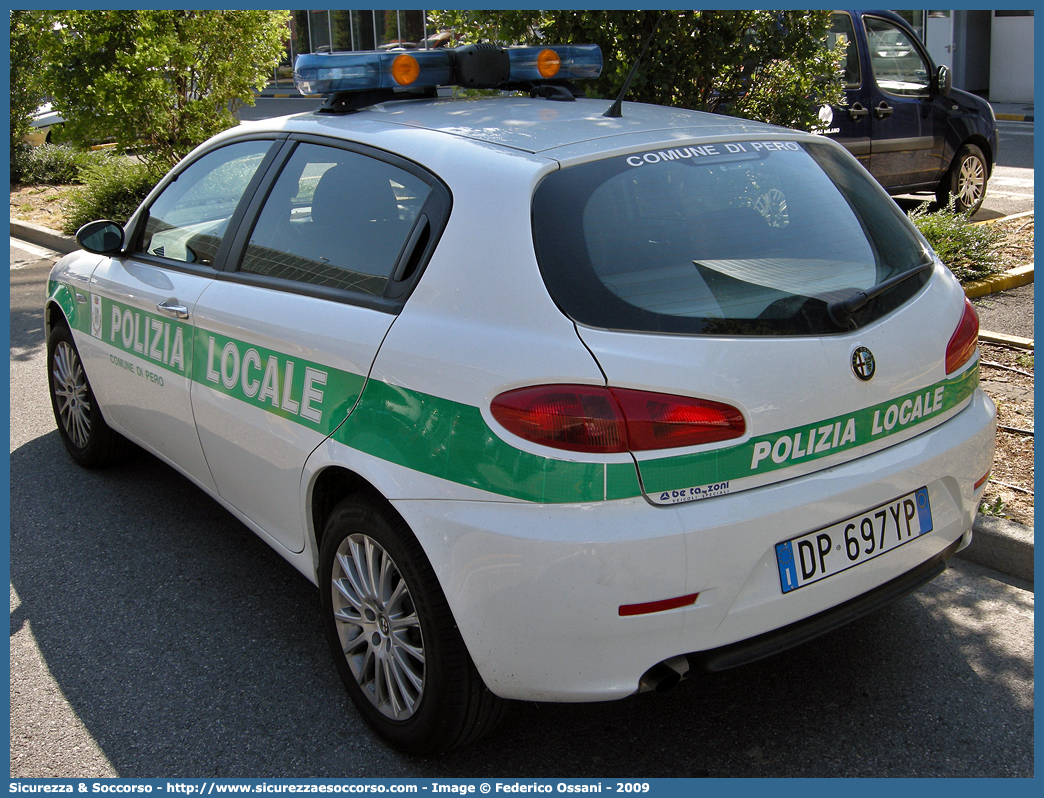 -
Polizia Locale
Comune di Pero
Alfa Romeo 147 II serie
Allestitore Bertazzoni S.r.l.
Parole chiave: Polizia;Locale;Municipale;Pero;Alfa Romeo;147;Bertazzoni