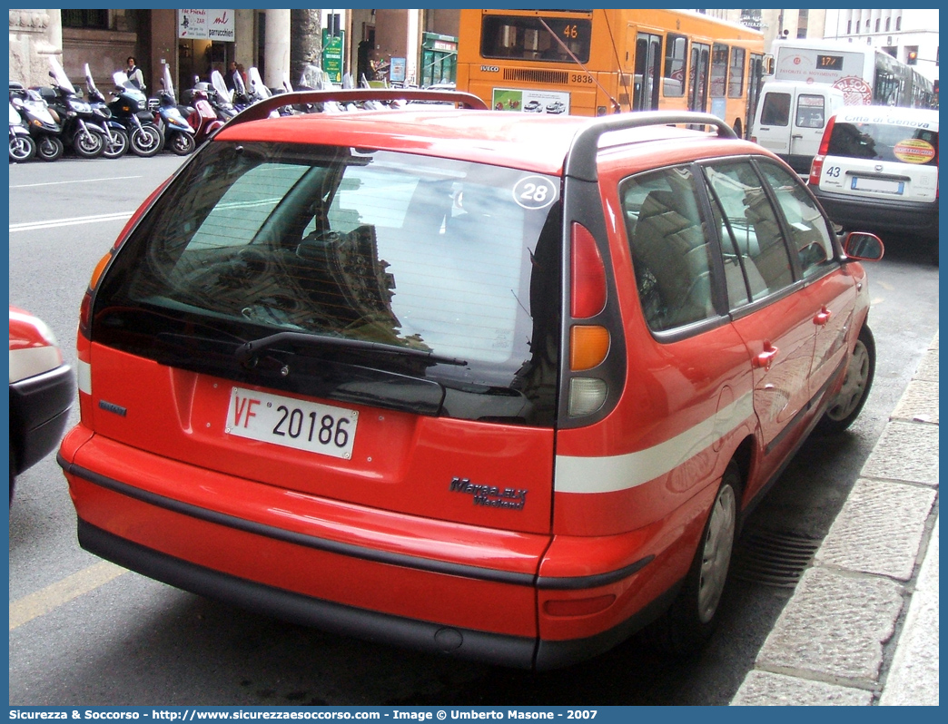 VF 20186
Corpo Nazionale Vigili del Fuoco
Fiat Marea Weekend
Parole chiave: Corpo;Nazionale;Vigili del Fuoco;Vigili;Fuoco;Fiat;Marea;Weekend