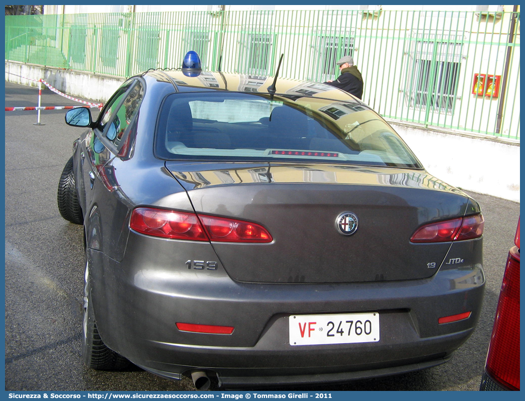 VF 24760
Corpo Nazionale Vigili del Fuoco
Alfa Romeo 159
Parole chiave: VF;V.F.;Corpo;Nazionale;Vigili;del;Fuoco;Alfa;Romeo;159