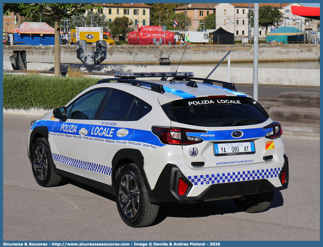 Polizia Locale YA080AY
Polizia Locale
Comune di Ravenna
Subaru Crosstrek
Allestitore Bertazzoni S.r.l.
Parole chiave: Polizia;Locale;Municipale;Ravenna;Subaru;Crosstreck;Bertazzoni;YA080AY;YA 080 AY