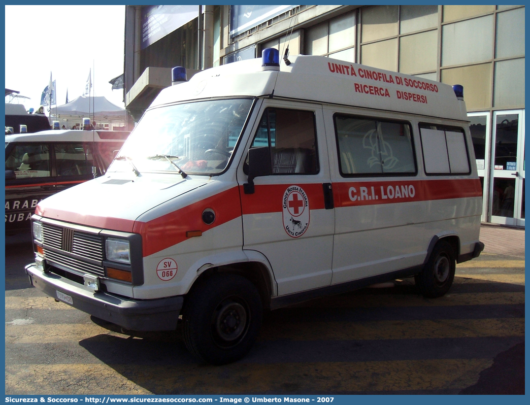 CRI 12775
Croce Rossa Italiana
Loano (SV)
Fiat Ducato I serie
Unità Cinofila di Soccorso
Ricerca Dispersi
Parole chiave: CRI;C.R.I.;Croce Rossa Italiana;Cinofili;Unità;Cinofila;Cinofile;Soccorsi;Speciali;Fiat;Ducato